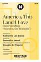 America, This Land I Love SATB choral sheet music cover